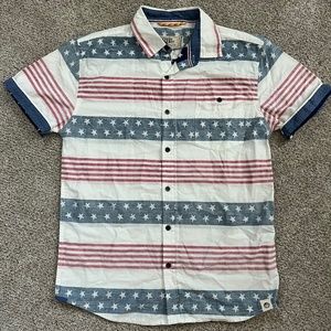 American Flag Polo